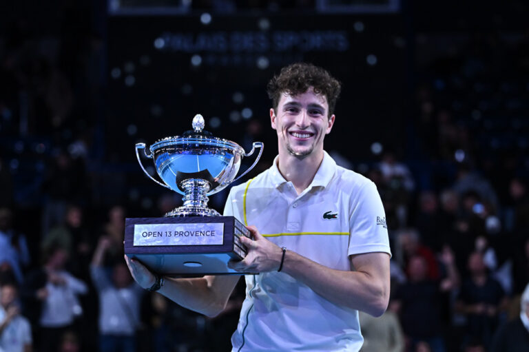 Ugo Humbert, vainqueur de l’Open 13 Provence 2024